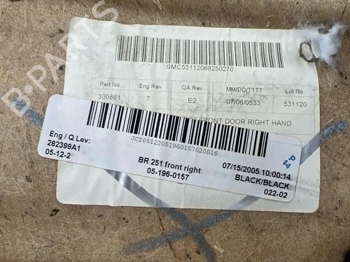 Front right panel MERCEDES-BENZ R-CLASS (W251, V251) R 350 4-matic (251.065, 251.165) | BP36266047C59  - Image 16