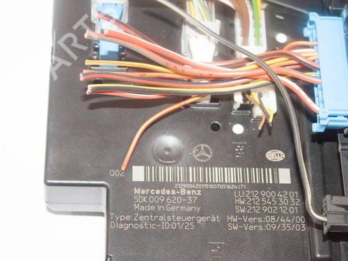 Fuse box MERCEDES-BENZ E-CLASS (W212) E 250 CDI / BlueTEC 4-matic (212.082, 212.097) | BP36266501E1 - Image 12