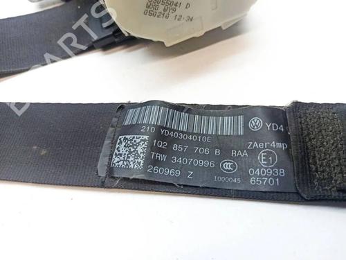 Front right seatbelt VW EOS (1F7, 1F8) 1.4 TSI | BP36270344I25 - Image 16
