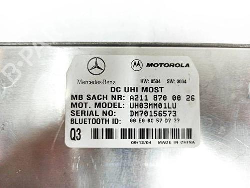 Electronic module MERCEDES-BENZ E-CLASS (W211) E 320 CDI (211.022) | BP36268655M83 - Image 19