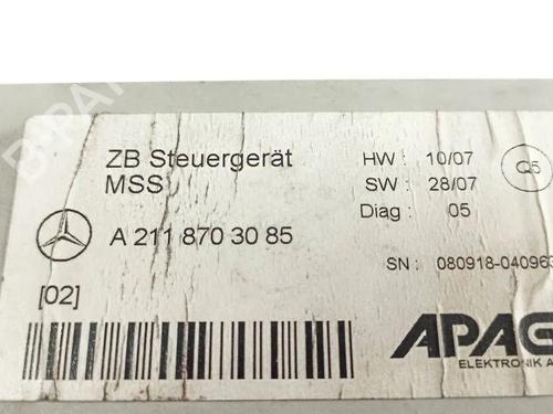 Electronic module MERCEDES-BENZ E-CLASS (W211) E 320 CDI (211.022) | BP36265419M83  - Image 17