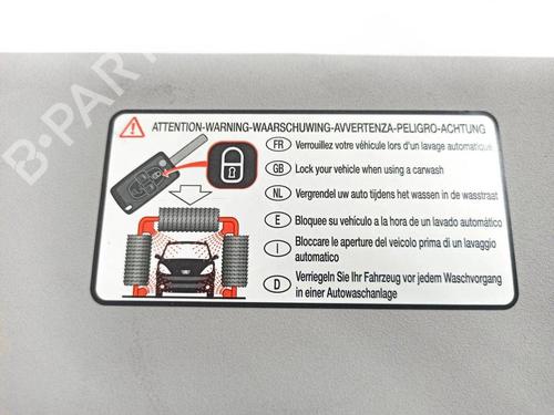 Left sun visor PEUGEOT 1007 (KM_) 1.4 | BP36272752I1 - Image 11
