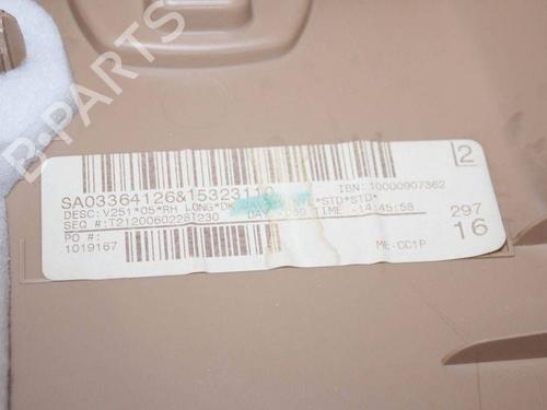 Boot lining MERCEDES-BENZ R-CLASS (W251, V251) R 350 4-matic (251.065, 251.165) | BP36272012I3  - Image 15