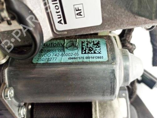 Front right seatbelt MERCEDES-BENZ C-CLASS (W204) C 200 CDI (204.007, 204.006) | BP36270500I25 - Image 33