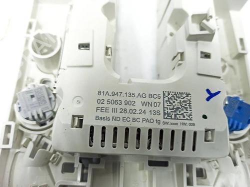 Interior roof light AUDI A1 Sportback (GBA) 30 TFSI | BP36270109I8  - Image 18