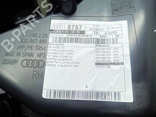 Rear right panel AUDI A1 Sportback (GBA) 30 TFSI | BP36272857C61 - Image 22