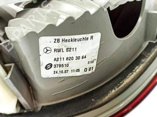 Right tailgate light MERCEDES-BENZ E-CLASS (W211) E 320 CDI (211.022) | BP36270762C80  - Image 15