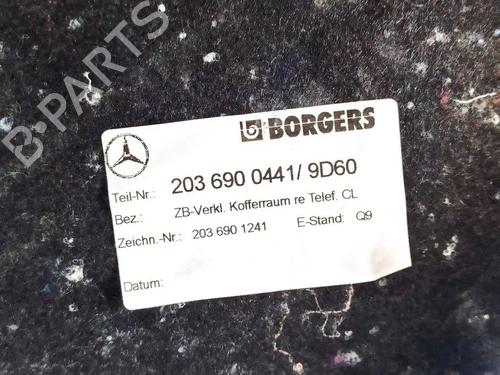 Boot lining MERCEDES-BENZ C-CLASS (W203) C 220 CDI (203.006, 203.008) | BP36274058I3  - Image 12