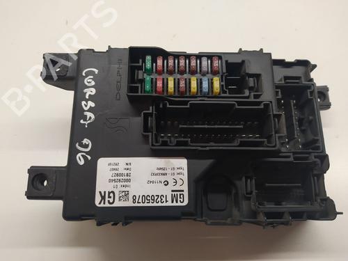 Fuse box OPEL CORSA D (S07) 1.3 CDTI (L08, L68) | BP9821328E1 