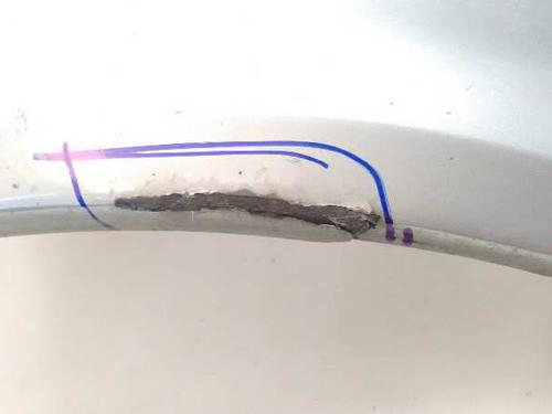 Right front fenders FIAT ULYSSE (179_) 2.0 JTD | BP7060917C42 