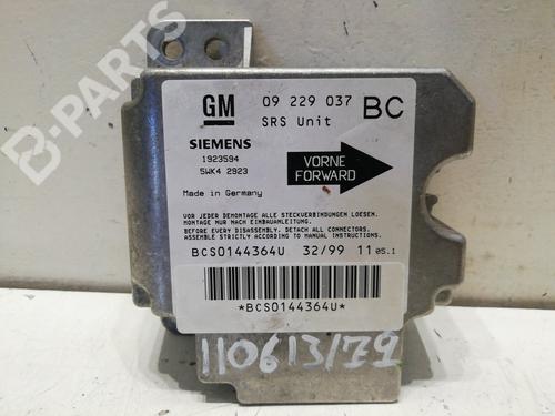 Used ECU airbags ECU airbags OPEL ASTRA G Hatchback (T98) 1.7 DTI 16V (F08, F48) (75 hp) 8117493 8117493