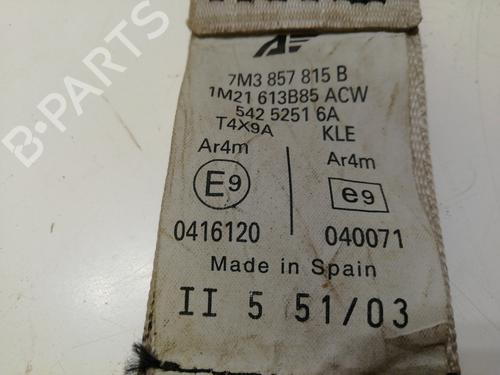 Rear left seatbelt FORD GALAXY I (WGR) 1.9 TDI | BP7529557I29 