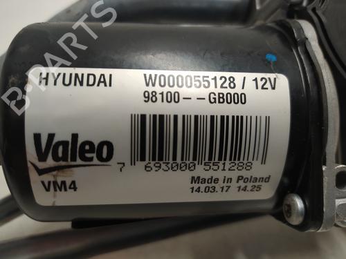 Front wiper motor HYUNDAI i20 II (GB, IB)  | BP17956835M29 