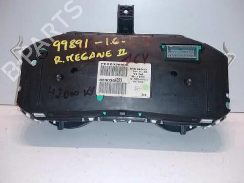Instrument cluster RENAULT MEGANE II (BM0/1_, CM0/1_)  | BP7059773C47 