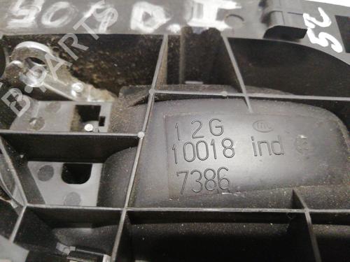 Front left interior door handle PEUGEOT 407 (6D_) 2.0 (6DRFNB, 6DRFNE) | BP7844244I13 