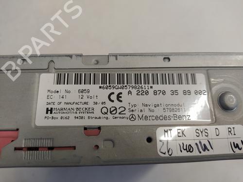 Electronic module MERCEDES-BENZ CLS (C219) CLS 350 (219.356) | BP9760922M83 