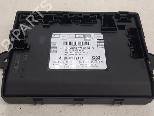 Elektronisk modul MERCEDES-BENZ S-CLASS (W221, V221) S 320 CDI (221.022, 221.122) (235 hp) 18314339