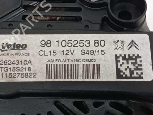 Alternator PEUGEOT 308 II (LB_, LP_, LW_, LH_, L3_)  | BP18467662M7 