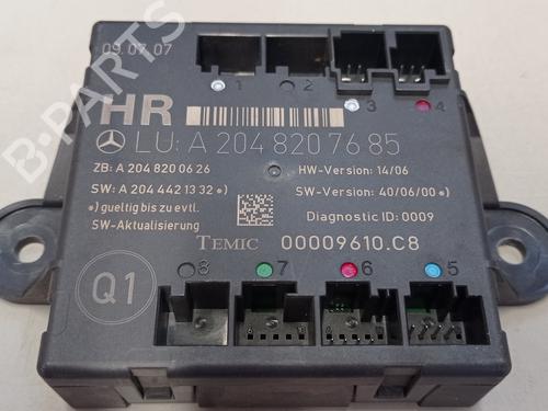 Elektronisk modul MERCEDES-BENZ C-CLASS (W204) C 320 CDI (204.022) (224 hp) 30136698
