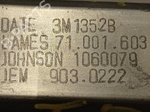 Rudehejsemotor bagstkærm højre BMW 3 (E90) 318 d | BP18467618E22 