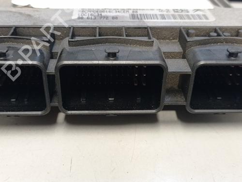 Engine control unit (ECU) PEUGEOT 307 (3A/C) 1.6 HDi | BP9769755M57 
