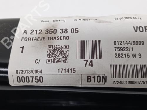 Rear axle MERCEDES-BENZ C-CLASS (W204) C 200 CDI (204.007, 204.006) | BP24296432M2 