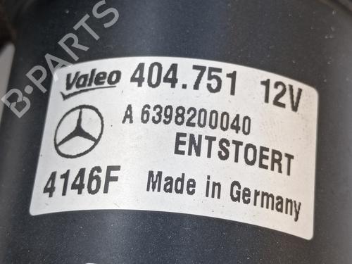 Front wiper motor MERCEDES-BENZ VIANO (W639)  | BP29548669M29 