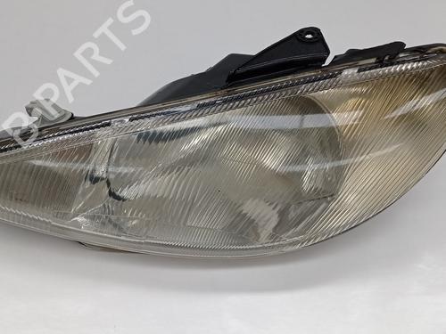 Used Left headlight PEUGEOT 206 Hatchback (2A/C) 1.1 i (60 hp) 18781550