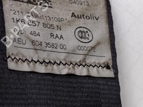 Rear left seatbelt VW GOLF VI (5K1)  | BP15858758I29 