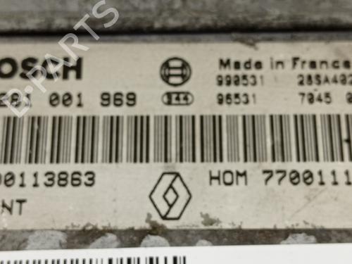 Engine control unit (ECU) RENAULT MEGANE I (BA0/1_) 1.9 dTi (BA08, BA0N) | BP7093068M57 
