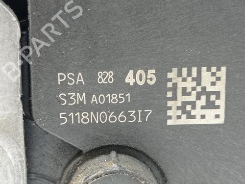 Front right lock CITROËN BERLINGO MULTISPACE (B9) 1.6 HDi 75 16V | BP9859134C97 