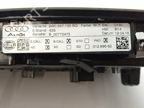 Kabinelys AUDI A4 B9 Avant (8W5, 8WD) | BP39718624I8 - Image 4