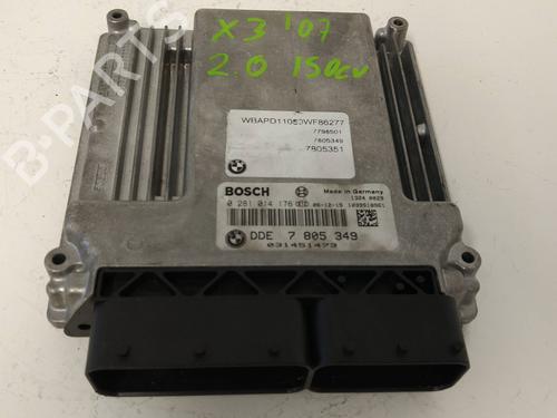 Used Engine control unit (ECU) BMW X3 (E83) 2.0 d (150 hp) 7092313