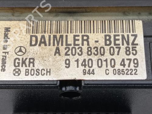 Climate control MERCEDES-BENZ C-CLASS Coupe (CL203) C 180 Kompressor (203.746) | BP27356846I5 