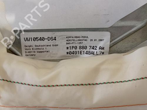 Right curtain airbag SEAT LEON (1P1)  | BP8541759C12 