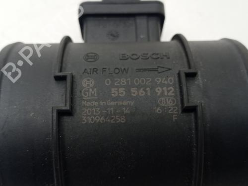 Mass air flow sensor OPEL ASTRA J (P10)  | BP26008959M95 