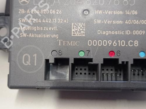 Electronic module MERCEDES-BENZ C-CLASS (W204) C 320 CDI (204.022) | BP30136698M83