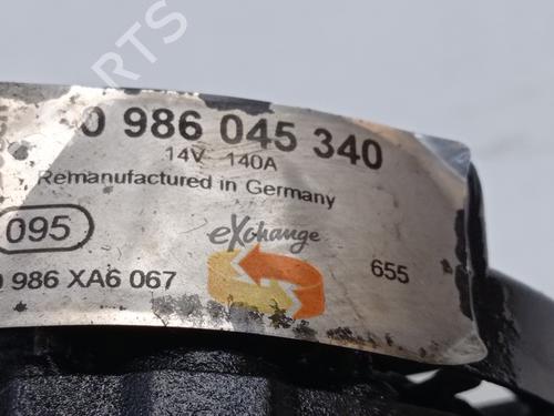 Alternator VW TRANSPORTER T5 Van (7HA, 7HH, 7EA, 7EH) 2.5 TDI | BP31191283M7