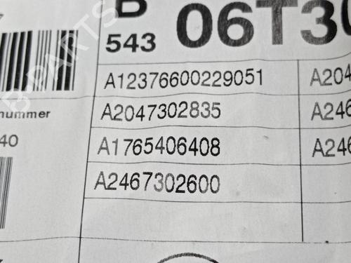 Rear right window mechanism MERCEDES-BENZ B-CLASS Sports Tourer (W246, W242) | BP31210974C25