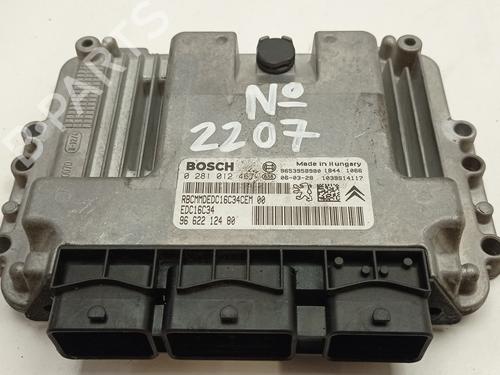 Used Engine control unit (ECU) PEUGEOT 207 (WA_, WC_) 1.6 HDi (90 hp) 28151699