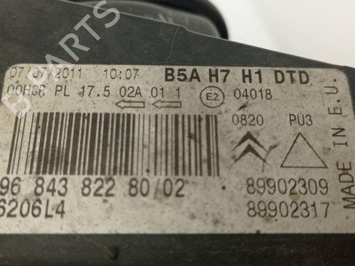 Right headlight CITROËN C4 Coupe (LA_) 1.6 HDi | BP36435326C29 - Image 3