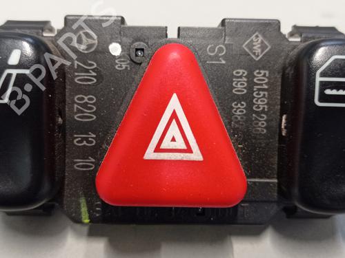 Used Warning switch MERCEDES-BENZ E-CLASS (W210) E 300 D (210.020) (136 hp) 10991775