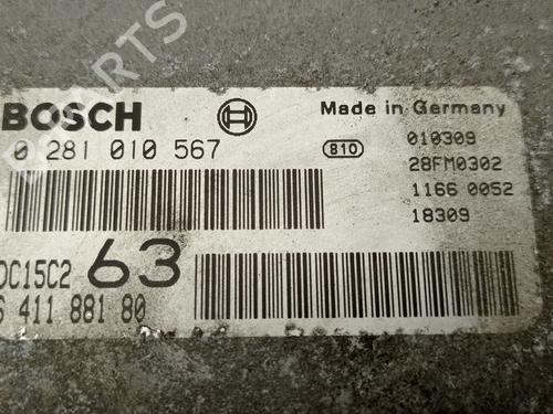 Engine control unit (ECU) PEUGEOT 607 (9D, 9U) 2.2 HDi | BP34099269M57  - Image 5