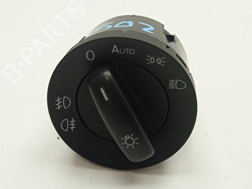 Used Headlight switch VW TIGUAN (5N_) 2.0 TDI (140 hp) 29376801