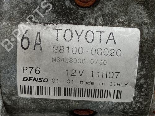 Starter TOYOTA AVENSIS Saloon (_T25_) 2.0 D-4D (CDT250_, CDT250R) | BP27280319M8 