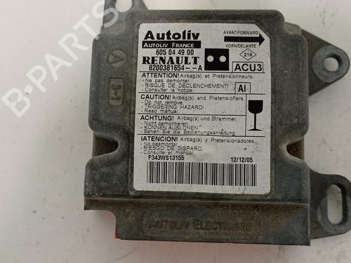 Airbag styreenhed RENAULT KANGOO (KC0/1_) D 65 1.9 (KC0E, KC02, KC0J, KC0N) (64 hp) 7093683