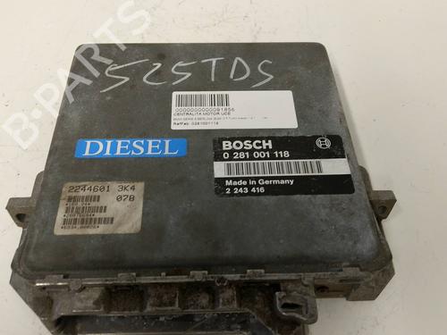 Used Engine control unit (ECU) BMW 5 (E34) 525 td (115 hp) 7092318