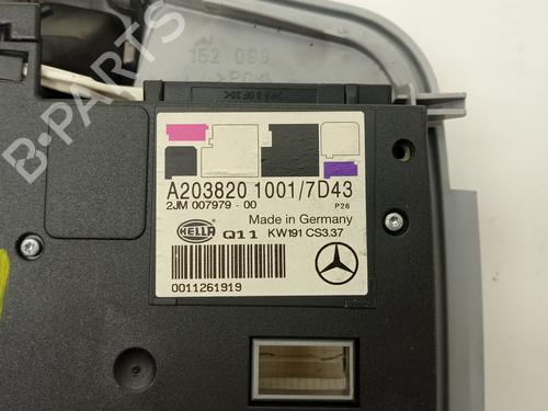 Innerbelysning MERCEDES-BENZ C-CLASS (W203) C 220 CDI (203.006) | BP18467497I8 
