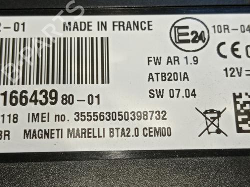 Electronic module PEUGEOT 308 II (LB_, LP_, LW_, LH_, L3_)  | BP29376793M83 