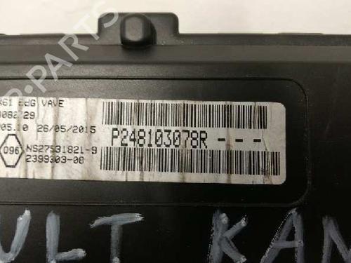 Instrument cluster RENAULT KANGOO / GRAND KANGOO II (KW0/1_) 1.5 dCi 75 (KW07, KW10, KW04) | BP7092291C47 